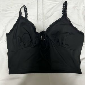 Super cute tie front tank